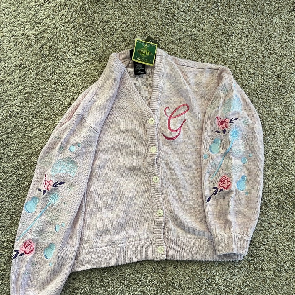 Glinda Wicked cardigan